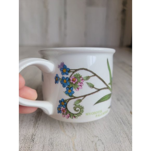 Portmeirion Botanic Garden Forget me not tea coffee cup - Picture 2 of 8
